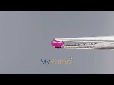 Ruby - 0.95 Carats (Manik - 1.04 Ratti)