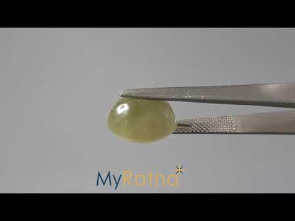 Cat's Eye - 6.46 Carats (Lahsuniya - 7.04 Ratti)