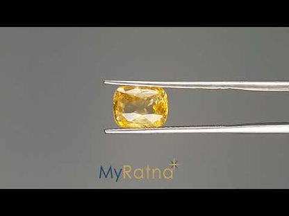Yellow Sapphire - 3.51 Carats (Pukhraj - 3.83 Ratti)