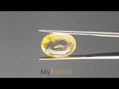 Yellow Sapphire - 8.47 Carats (Pukhraj - 9.23 Ratti)