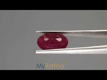 Ruby - 5.78 Carats (Manik - 6.30 Ratti)