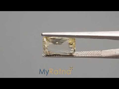 Yellow Sapphire - 4.21 Carats (Pukhraj - 4.59 Ratti)