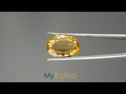 Citrine - 13.87 Carats (Sunela - 15.12 Ratti)