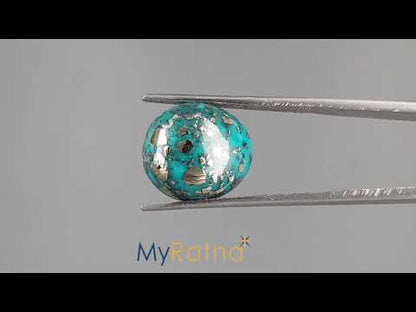Turquoise - 8.10 Carats ( Firoza - 8.83 Ratti )