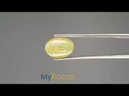 Cats Eye (Lehsunia) - 5.55 Carats