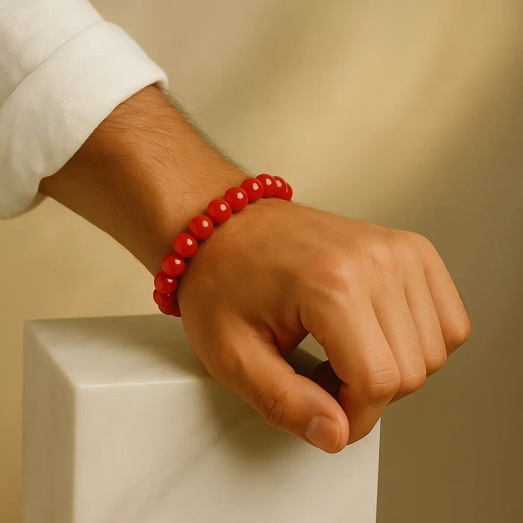 red carnelian bracelet