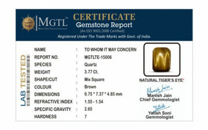 Tiger Eye - 3.77 Carats