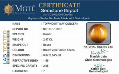 Tiger Eye - 2.47 Carats