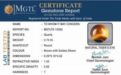 Tiger Eye - 2.73 Carats