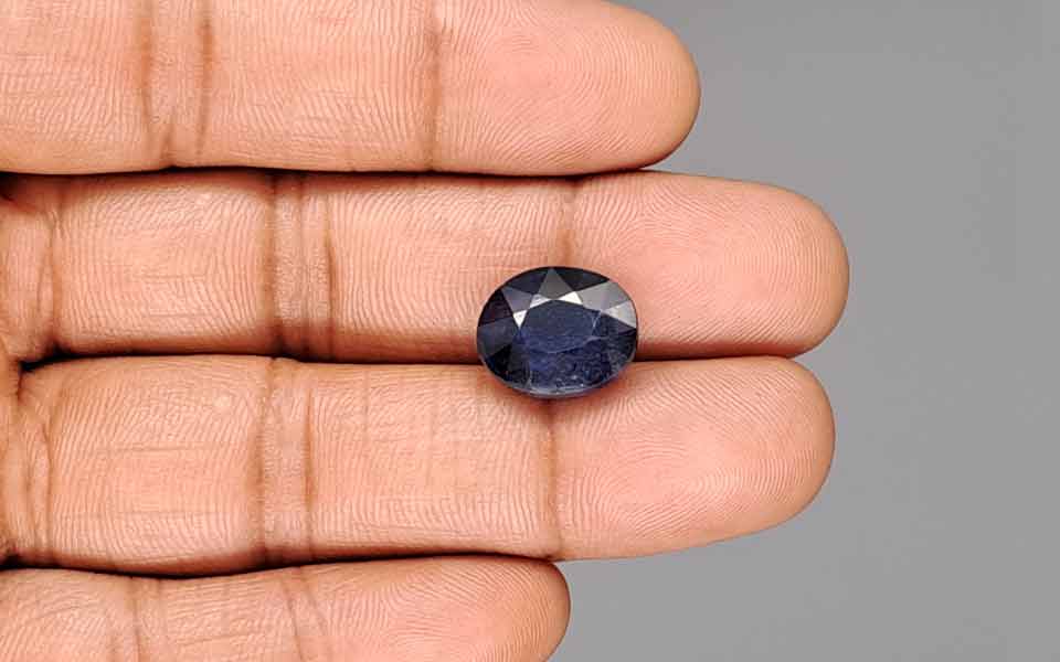 Blue Sapphire (Neelam) Gemstone - 11.38 Carats