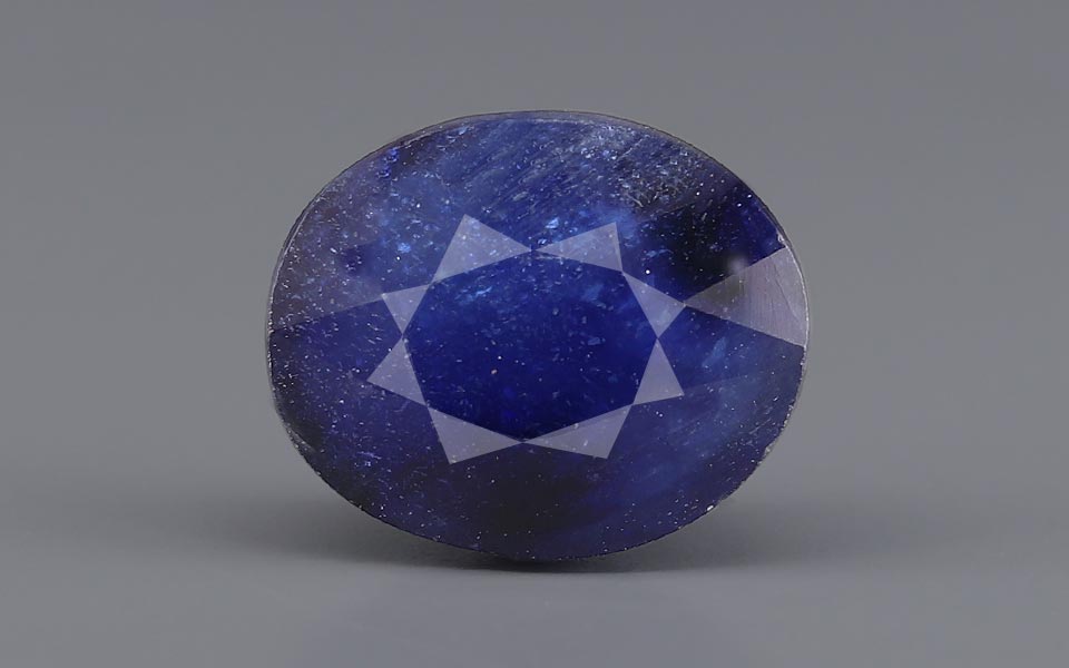 Blue Sapphire (Neelam) Gemstone - 11.38 Carats