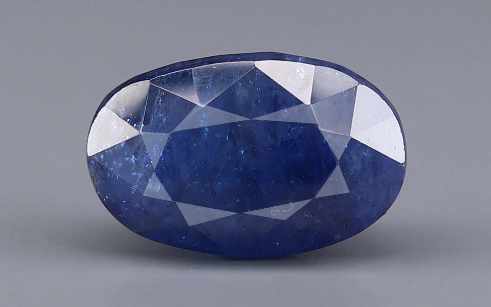 Blue Sapphire (Neelam) Gemstone - 13.77 Carats
