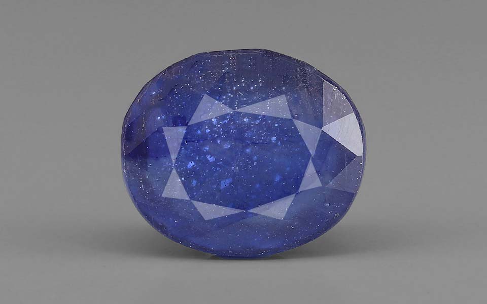 Blue Sapphire (Neelam) Gemstone - 13.87 Carats