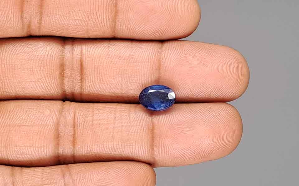 Blue Sapphire (Neelam) Gemstone - 3.49 Carats