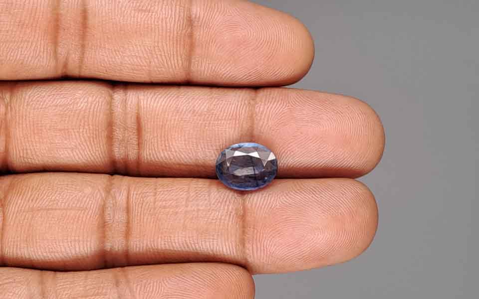 Blue Sapphire (Neelam) Gemstone - 3.66 Carats