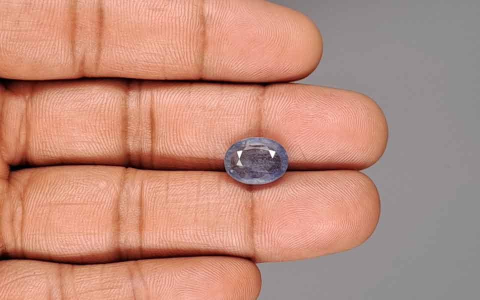 Blue Sapphire (Neelam) Gemstone - 5.30 Carats