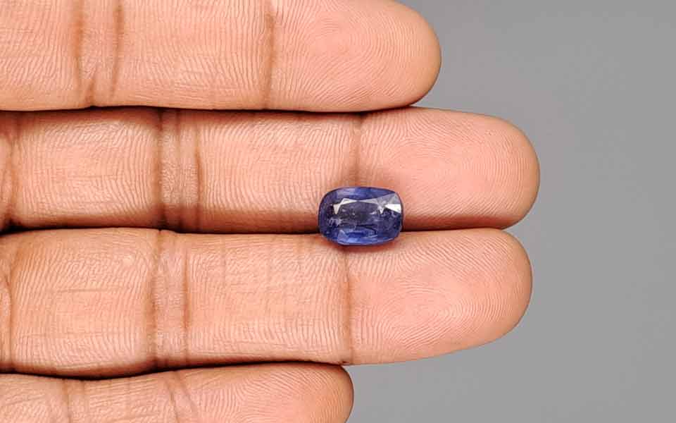 Blue Sapphire (Neelam) Gemstone - 5.31 Carats