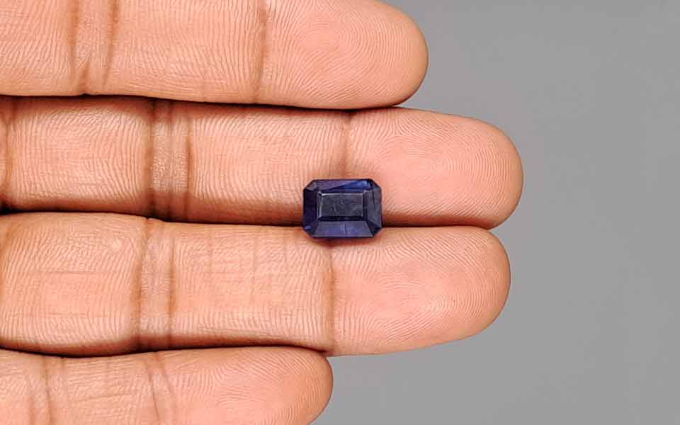 Blue Sapphire (Neelam) Gemstone - 5.37 Carats