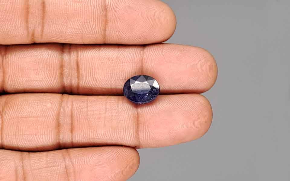Blue Sapphire (Neelam) Gemstone - 5.74 Carats