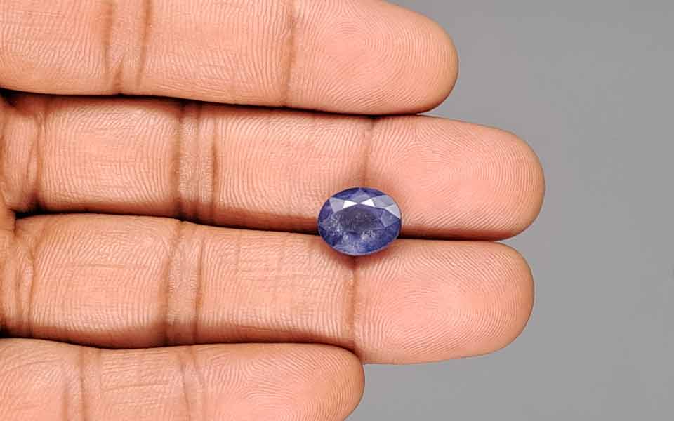 Blue Sapphire (Neelam) Gemstone - 5.74 Carats