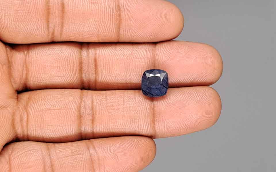 Blue Sapphire (Neelam) Gemstone - 5.84 Carats