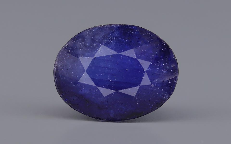 Blue Sapphire (Neelam) Gemstone - 5.90 Carats