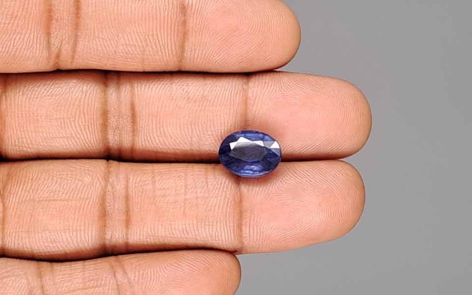 Blue Sapphire (Neelam) Gemstone - 5.97 Carats