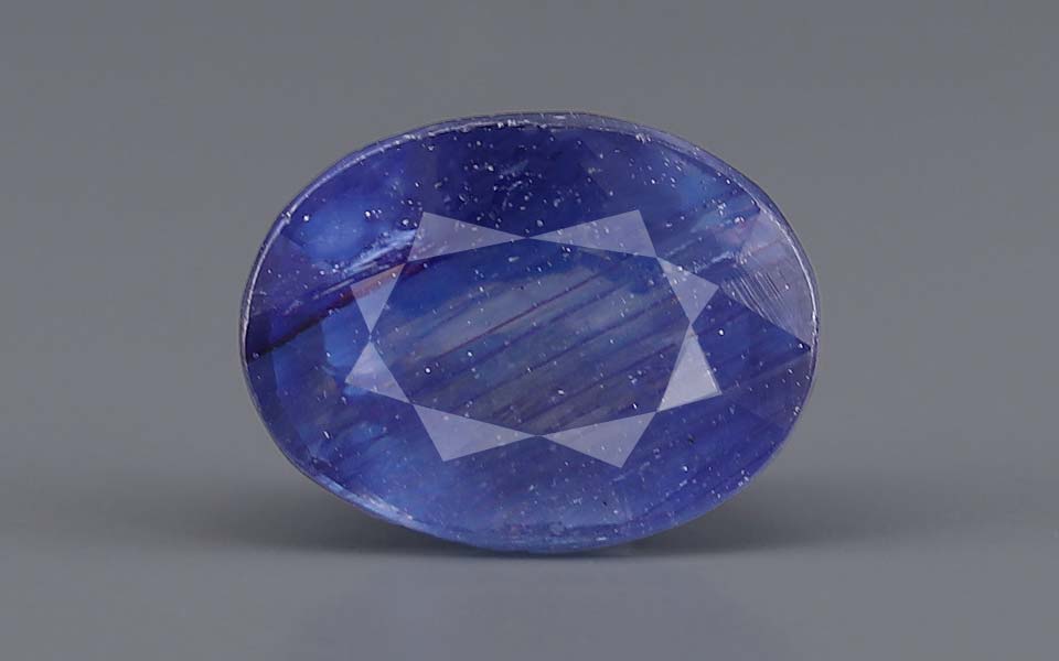 Blue Sapphire (Neelam) Gemstone - 5.97 Carats