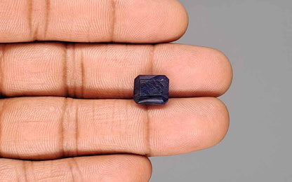 Blue Sapphire (Neelam) Gemstone - 6.36 Carats