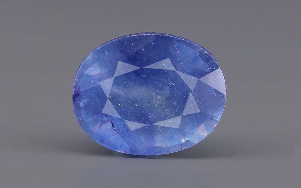 Blue Sapphire (Neelam) Gemstone - 6.46 Carats