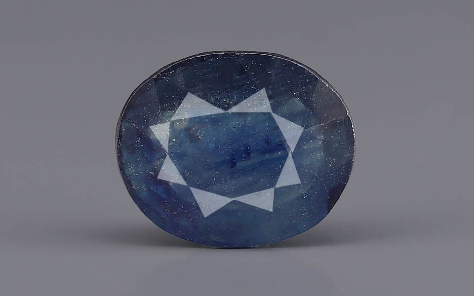 Blue Sapphire (Neelam) Gemstone - 6.61 Carats
