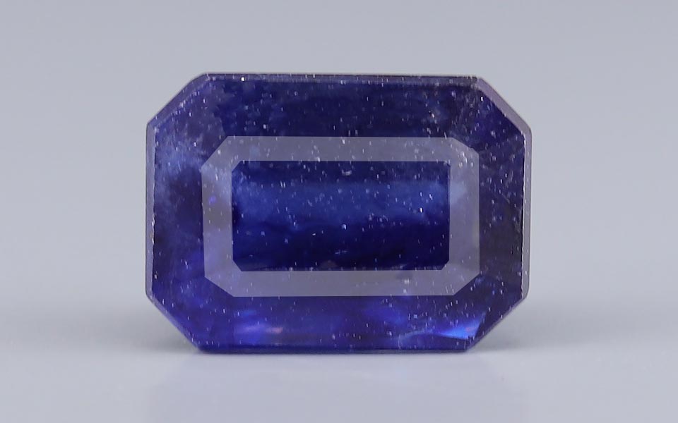 Blue Sapphire (Neelam) Gemstone - 6.62 Carats
