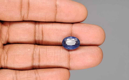 Blue Sapphire (Neelam) Gemstone - 6.76 Carats