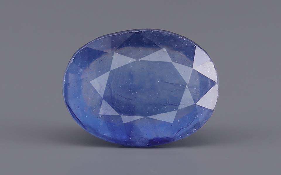 Blue Sapphire (Neelam) Gemstone - 6.76 Carats