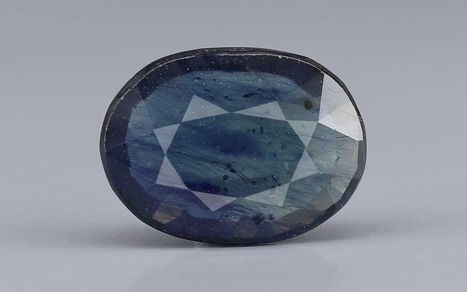 Blue Sapphire (Neelam) Gemstone - 6.82 Carats
