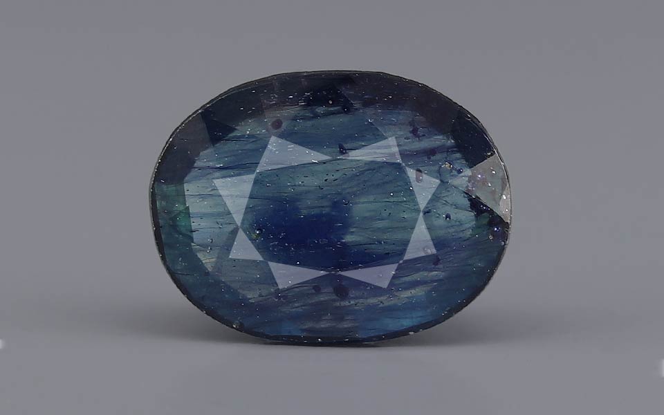 Blue Sapphire (Neelam) Gemstone - 7.13 Carats