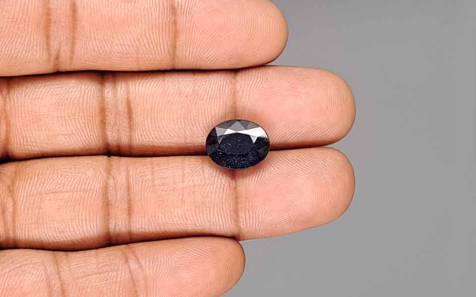 Blue Sapphire (Neelam) Gemstone - 7.14 Carats