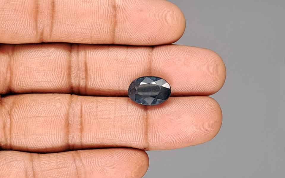 Blue Sapphire (Neelam) Gemstone - 7.36 Carats