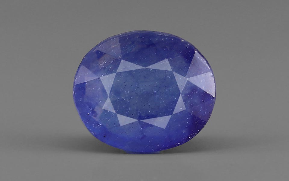 Blue Sapphire (Neelam) Gemstone - 7.60 Carats