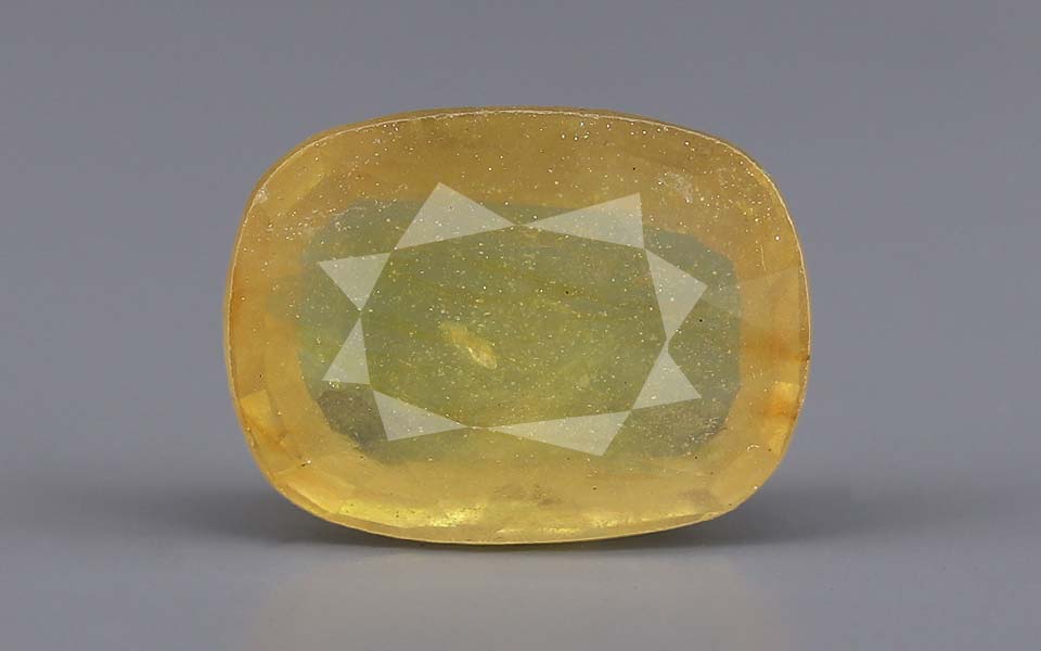 Yellow Sapphire (Pukhraj) Gemstone - 10.98 Carats