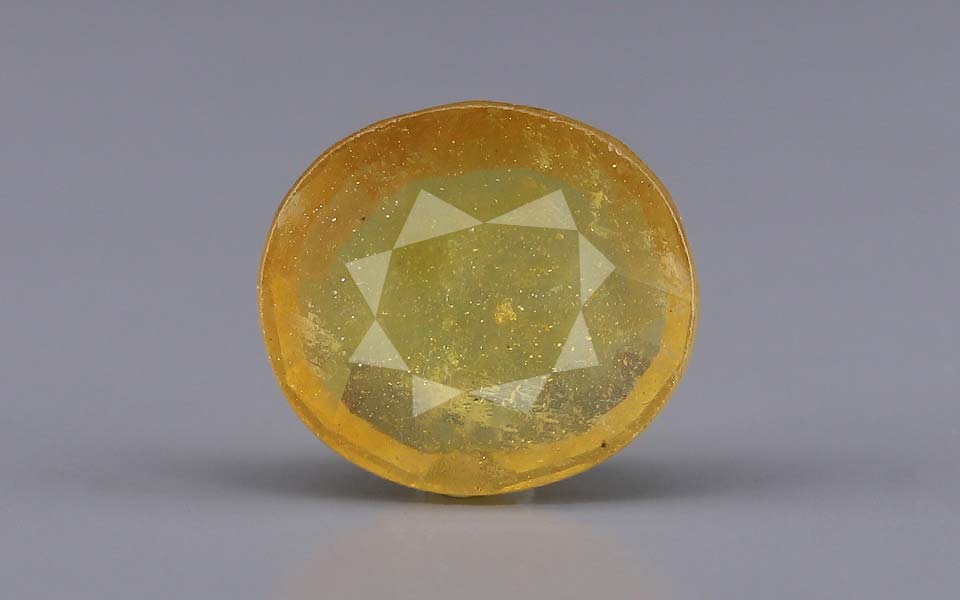 Yellow Sapphire (Pukhraj) Gemstone - 11.33 Carats