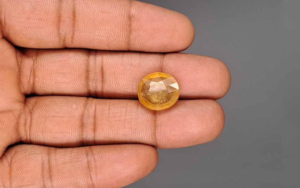 Yellow Sapphire (Pukhraj) Gemstone - 11.33 Carats