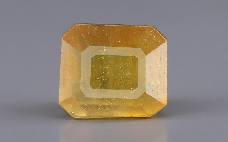 Yellow Sapphire (Pukhraj) Gemstone - 11.72 Carats