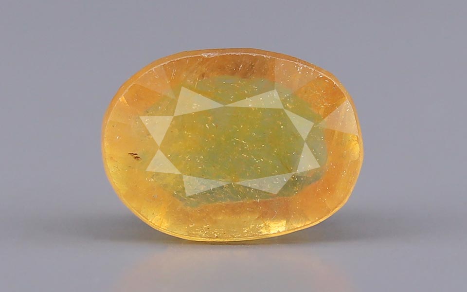 Yellow Sapphire (Pukhraj) Gemstone - 3.71 Carats