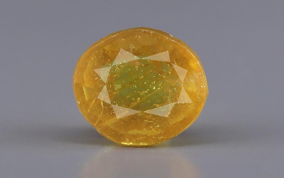 Yellow Sapphire (Pukhraj) Gemstone - 4.48 Carats