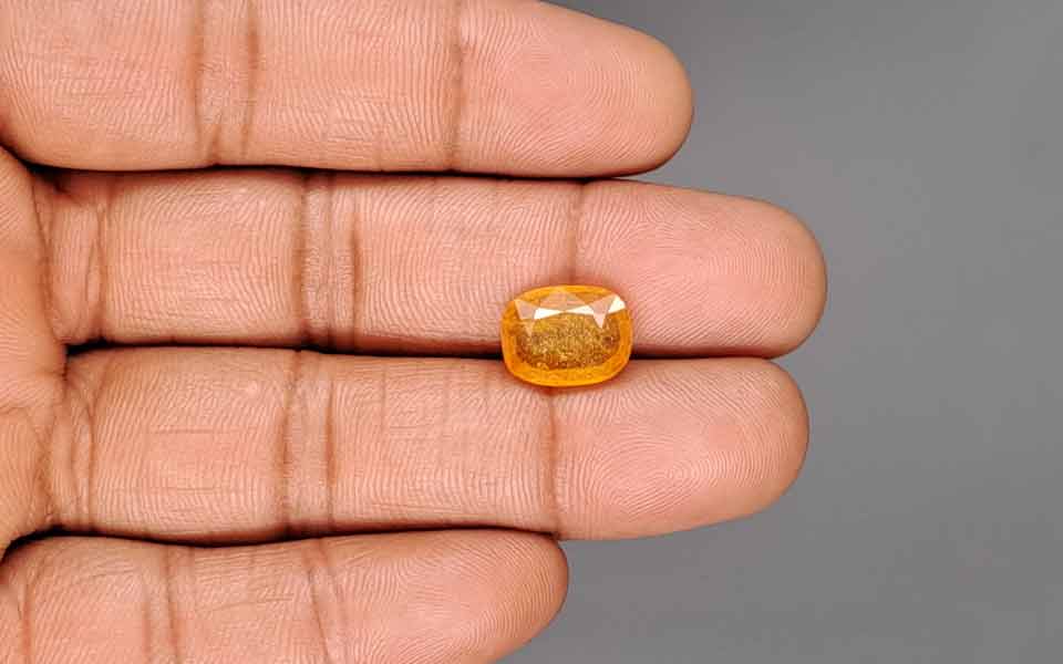 Yellow Sapphire (Pukhraj) Gemstone - 5.36 Carats
