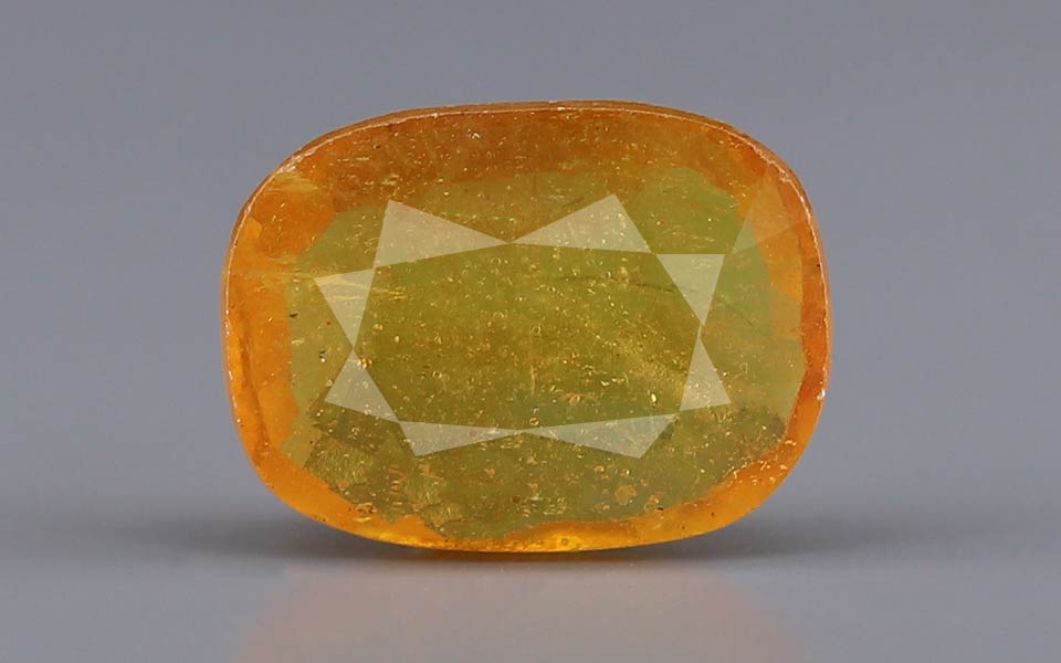 Yellow Sapphire (Pukhraj) Gemstone - 5.36 Carats