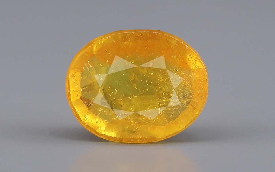 Yellow Sapphire (Pukhraj) Gemstone - 5.59 Carats
