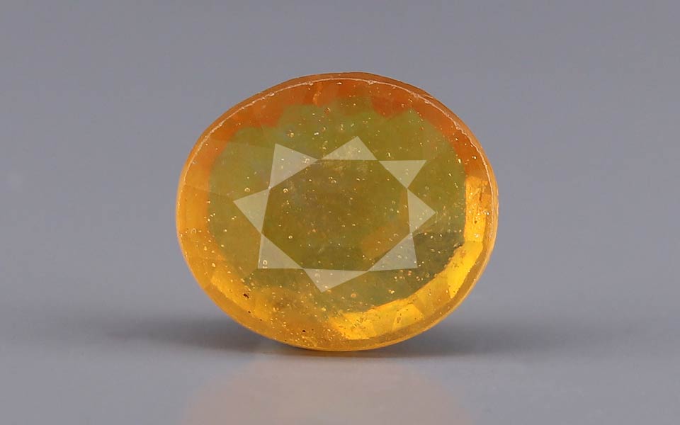 Yellow Sapphire (Pukhraj) Gemstone - 5.64 Carats