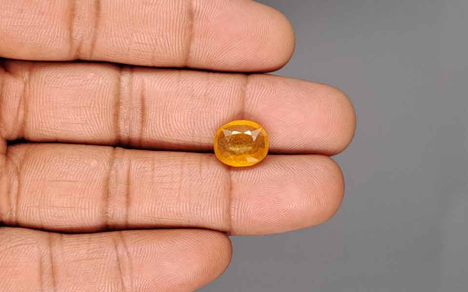 Yellow Sapphire (Pukhraj) Gemstone - 5.64 Carats